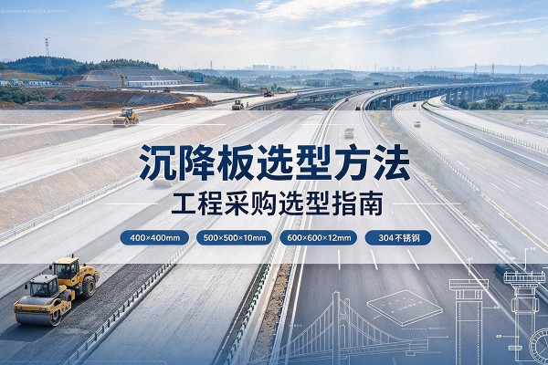 深州沉降板选择方法
