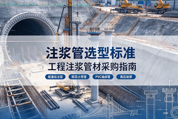 深州注浆管选型标准